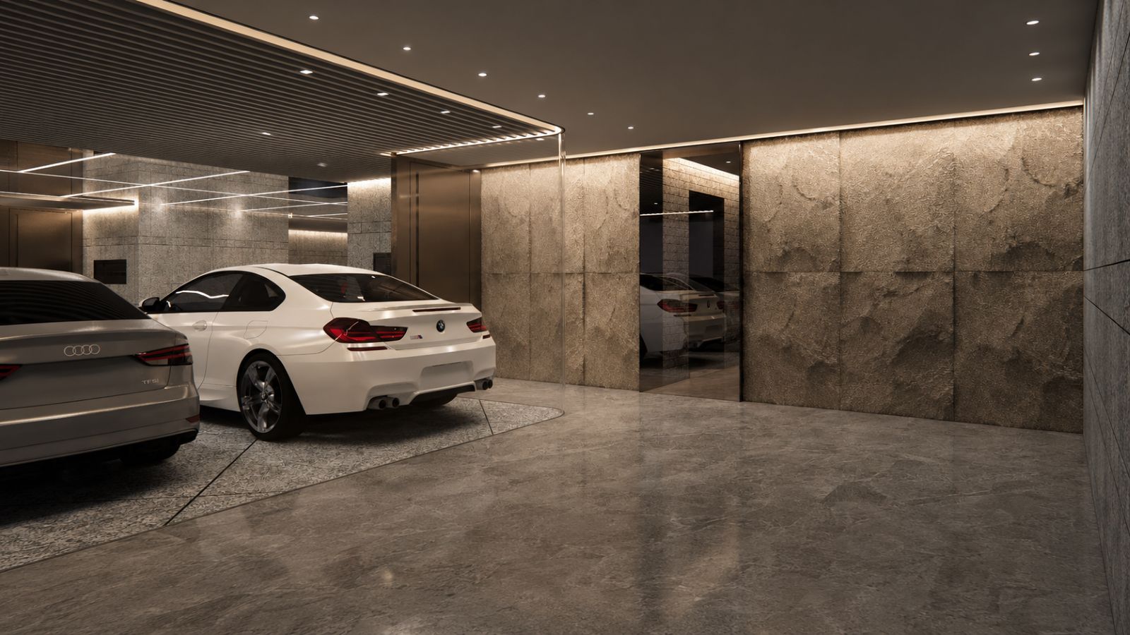 베레사 한남 Parking Area 차량 공간